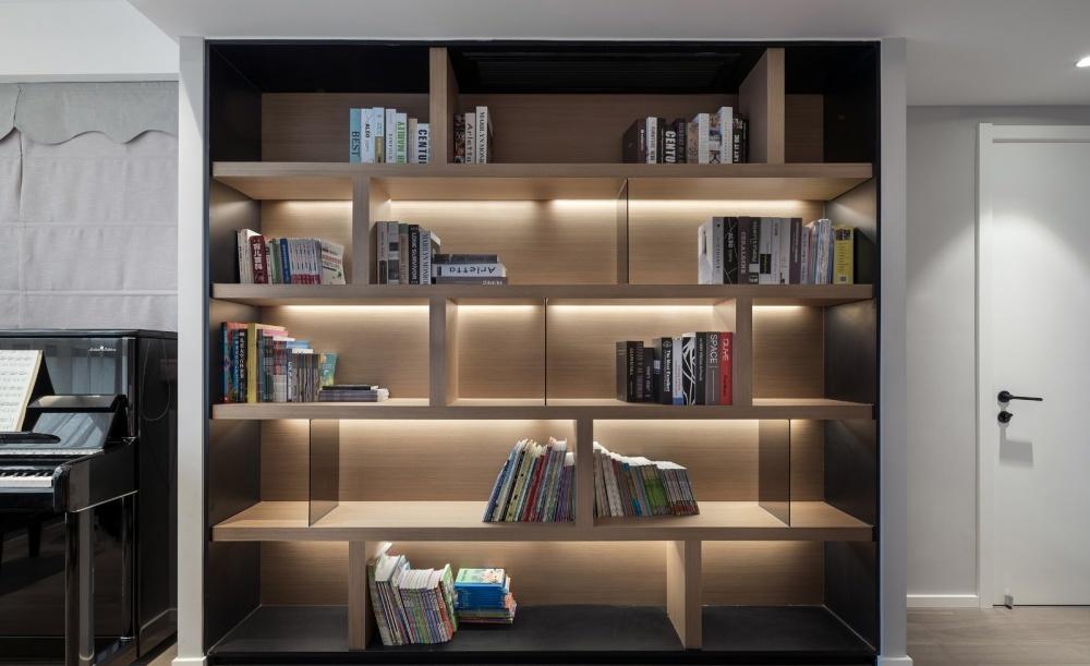 上北设计 | 打造精致空间，黑色不锈钢与香槟金的经典搭配-27