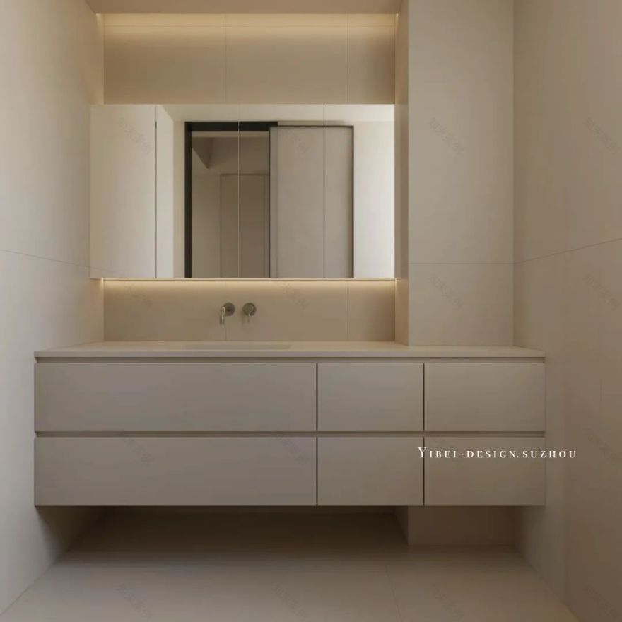 奶油风乐园变奏曲 家装设计丨YIBEI DESIGN SUZHOU-37