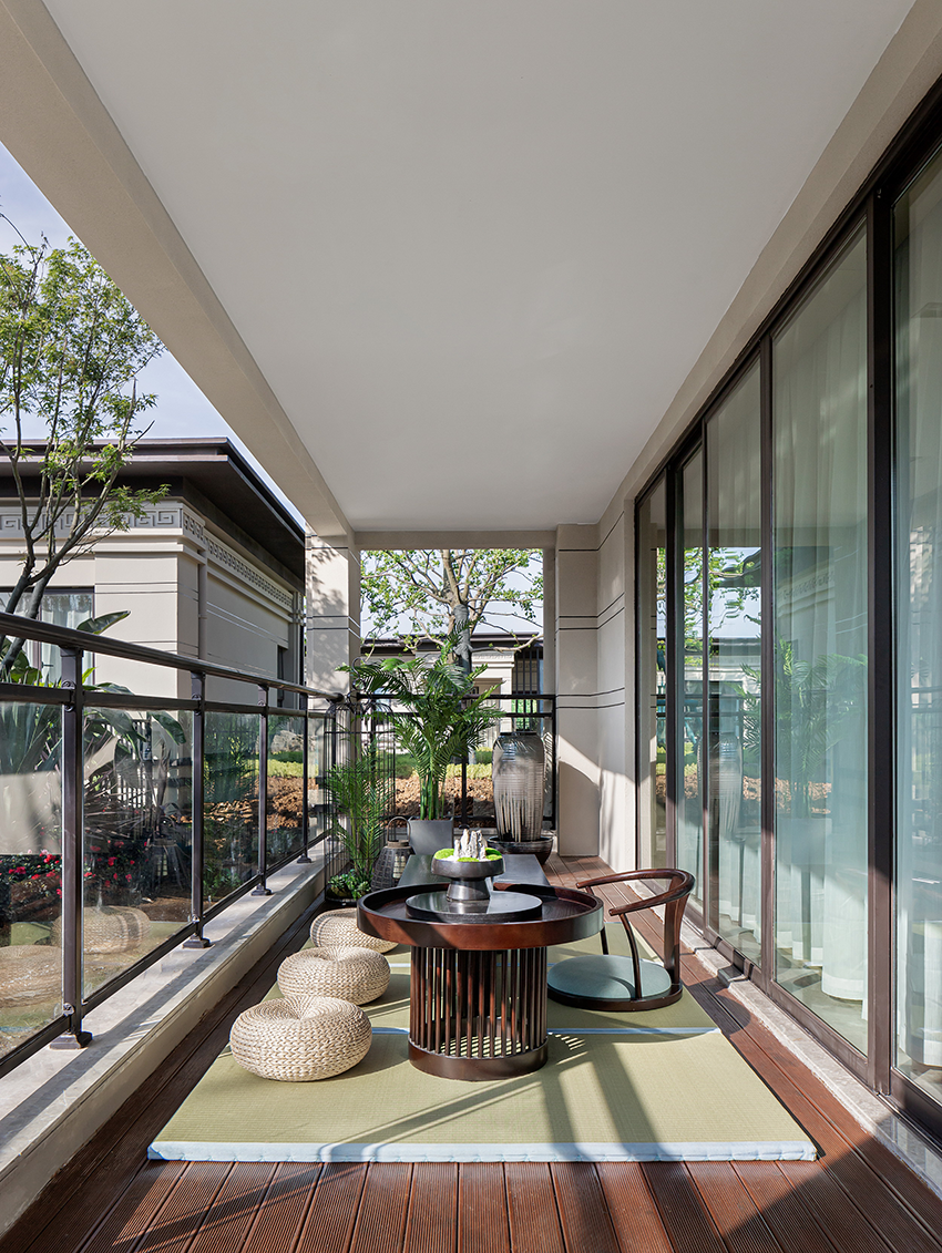 蓝光·雍锦湾中式雅奢样板房,演绎现代东方美学-65