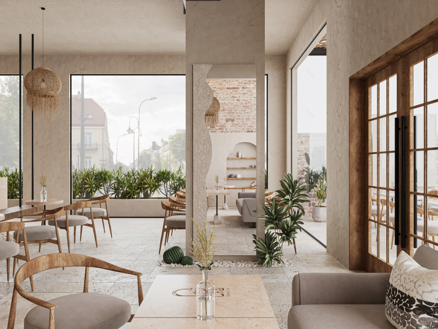 Cha 咖啡馆室内设计丨沙特阿拉伯利雅得丨A10+ studio-16