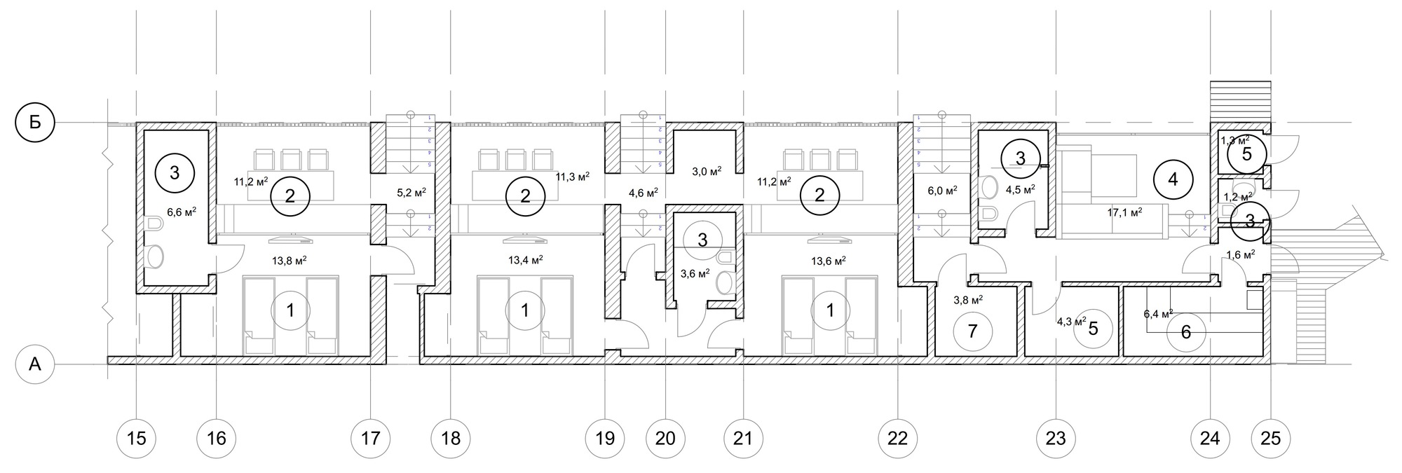 康普莱酒店·斯塔罗多内丨俄罗斯丨Architectural Studio Chado-38