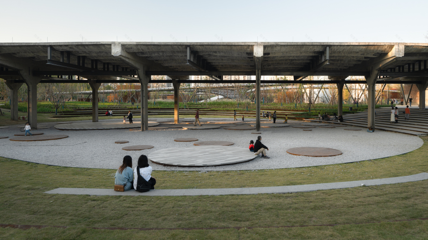 杭州小河公园丨中国杭州丨隈研吾建筑都市设计事务所-32