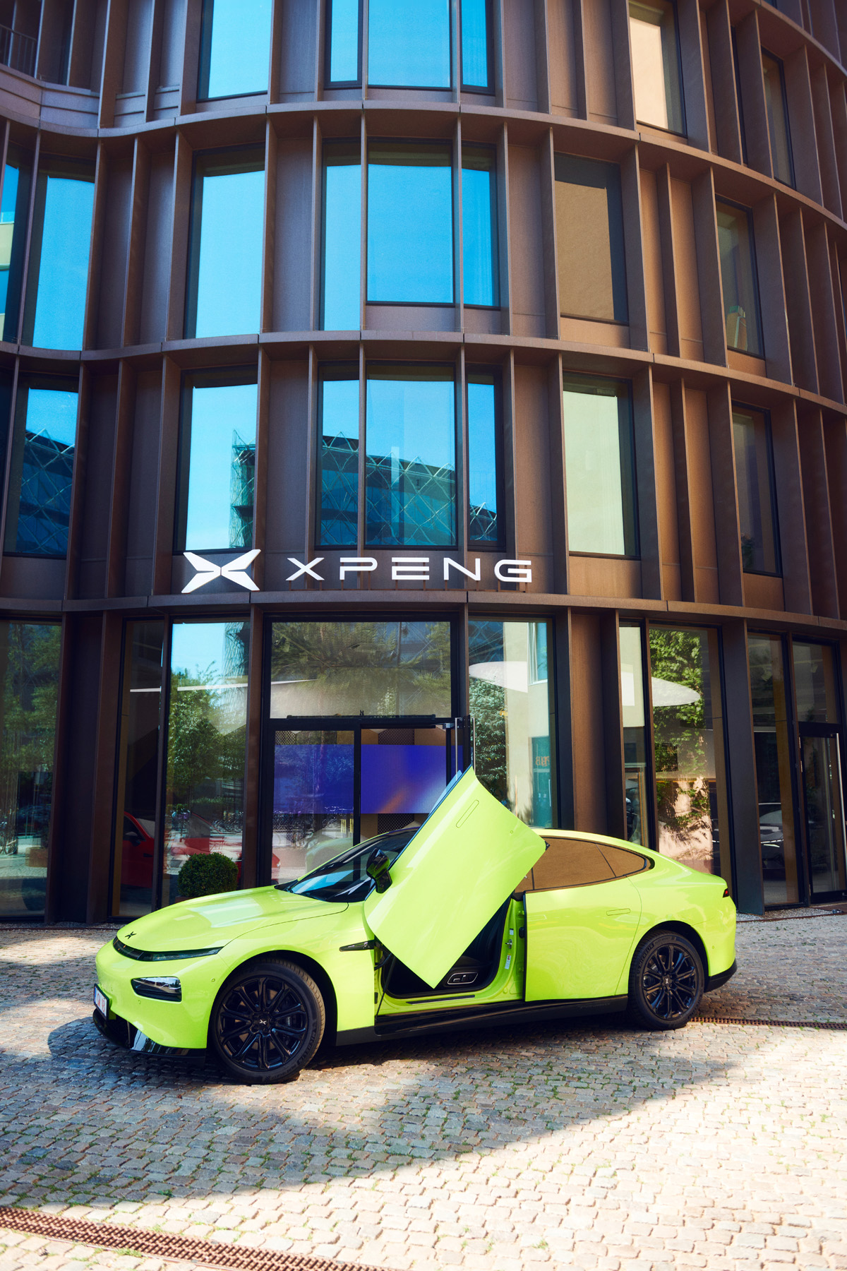 XPENG showroom in Copenhagen designed around future mobility-3