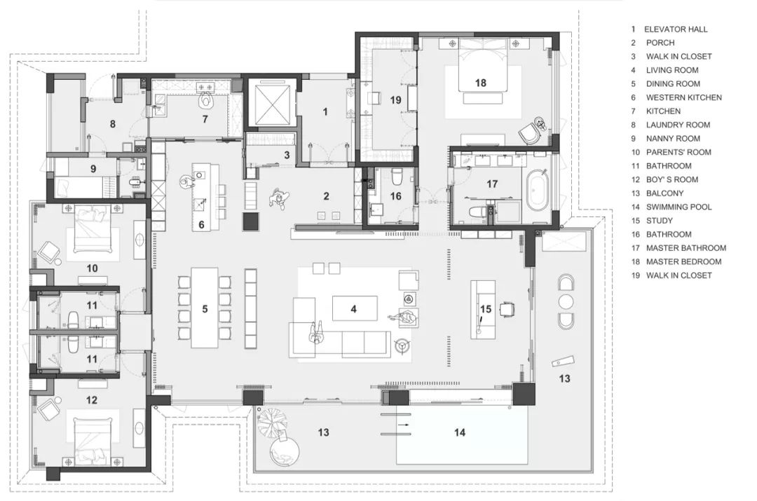 2019 年度轻奢舒适样板间盘点，揭秘生活真相-315
