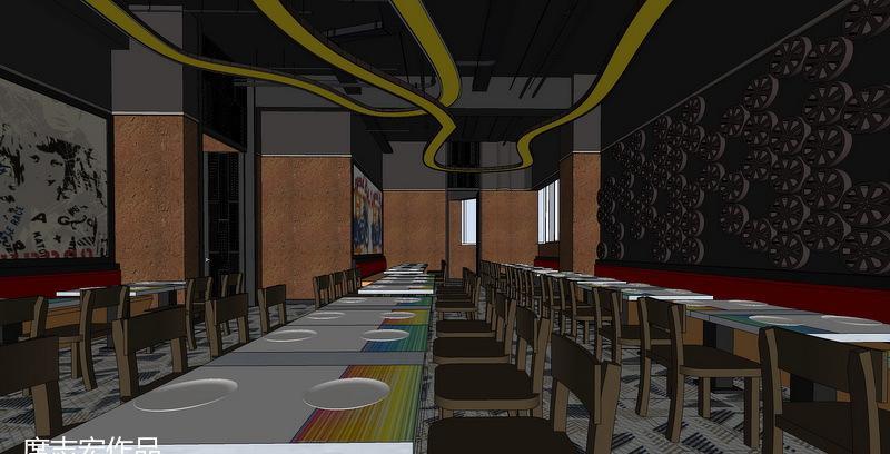 动感自助餐厅 | 七号线时尚隧道-18