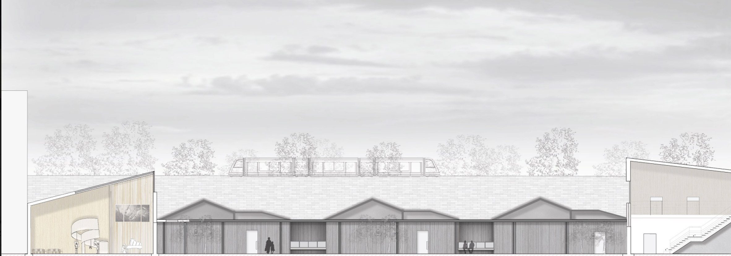 探索死亡仪式的绿色建筑 | Ravensbourne 大学的创新设计-73