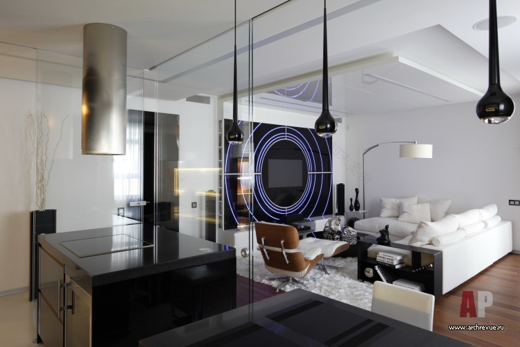 科技感住宅室内设计(含家庭影院)丨Мирошкин Майкл,Мирошкина Элен-13