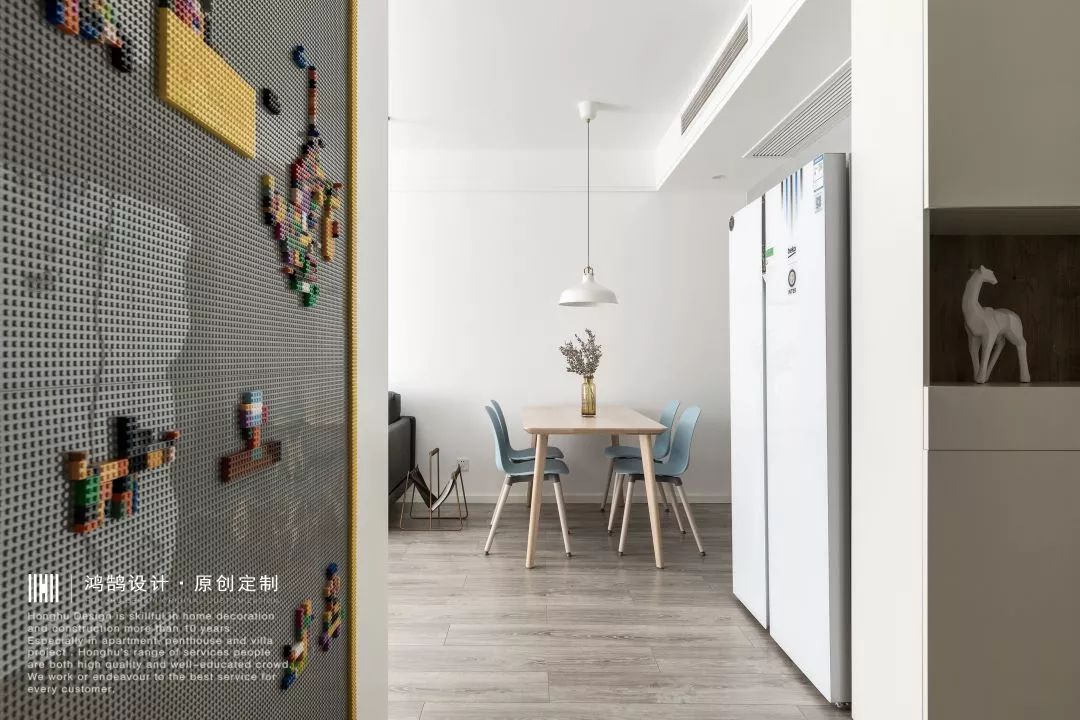 简•素 | 美的翰城 84㎡现代北欧风,温馨生活空间-19