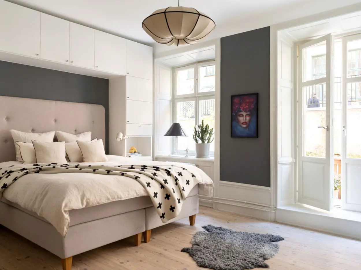 斯德哥尔摩经典家庭公寓 | 色彩斑斓的复古风情-12