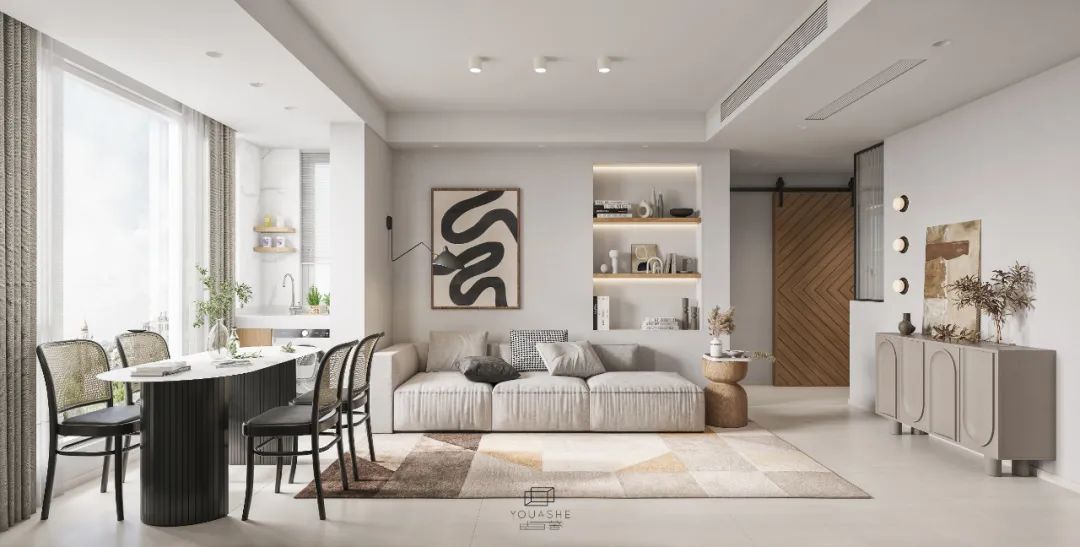 复古绿雅家居设计丨中国上海丨由舍空间设计-15