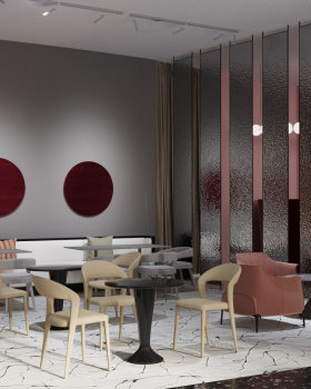 Проект лобби отеля Novotel