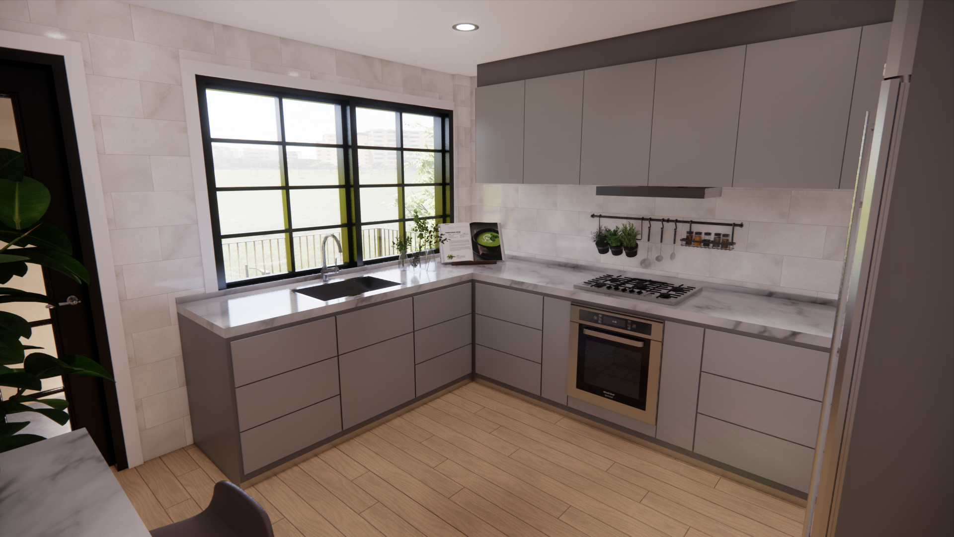 Residential/Commercial Building - 3D Modeling Project-23