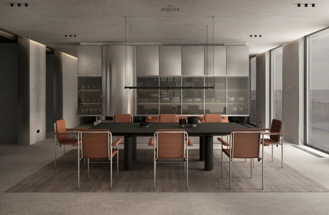 乌克兰 150㎡日式极简别墅丨Denis Rakaev-52