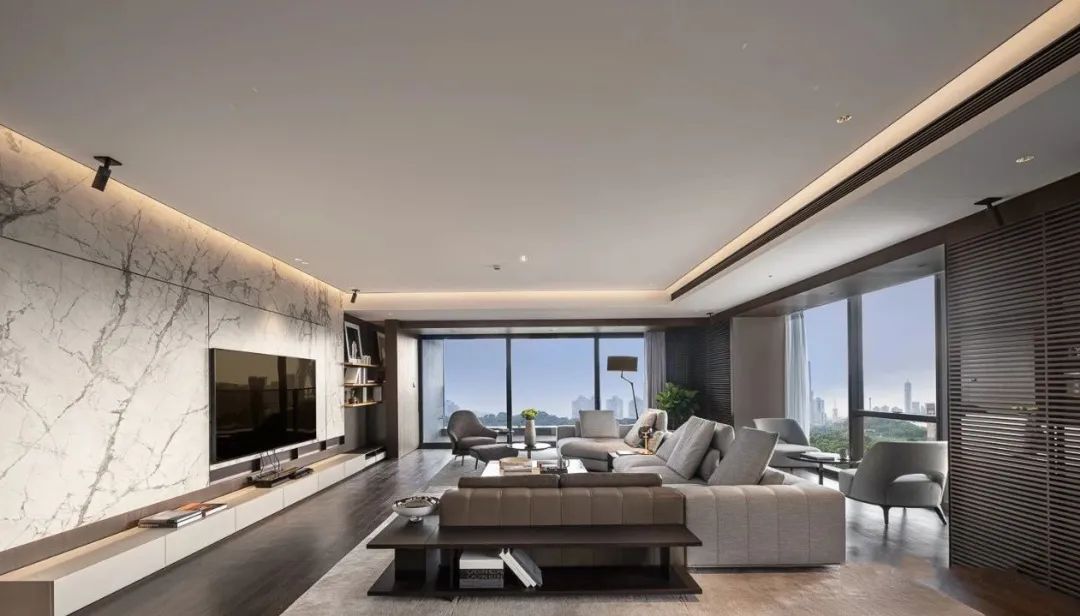 简约之魅·现代高级灰白空间设计-1