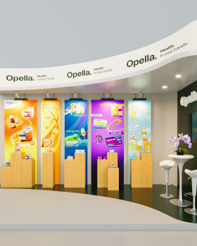 赛诺菲消费者健康产品  展示柜