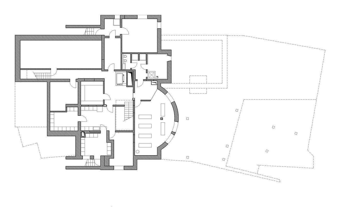 莫斯科 Setun River House 别墅翻新，打造自然与现代化的和谐空间-42
