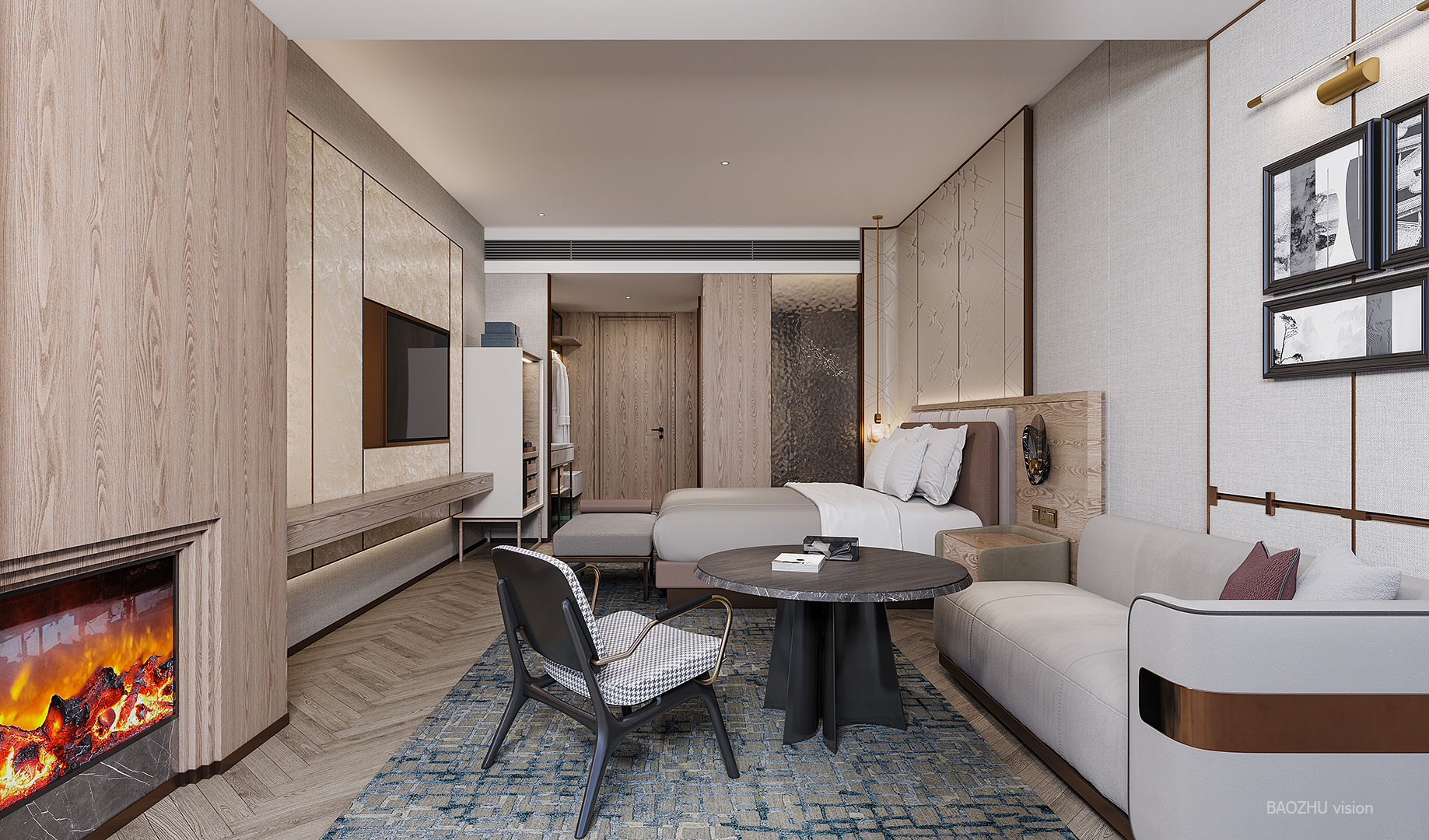 君屿酒店效果图方案丨中国长沙丨湖南米修设计-20