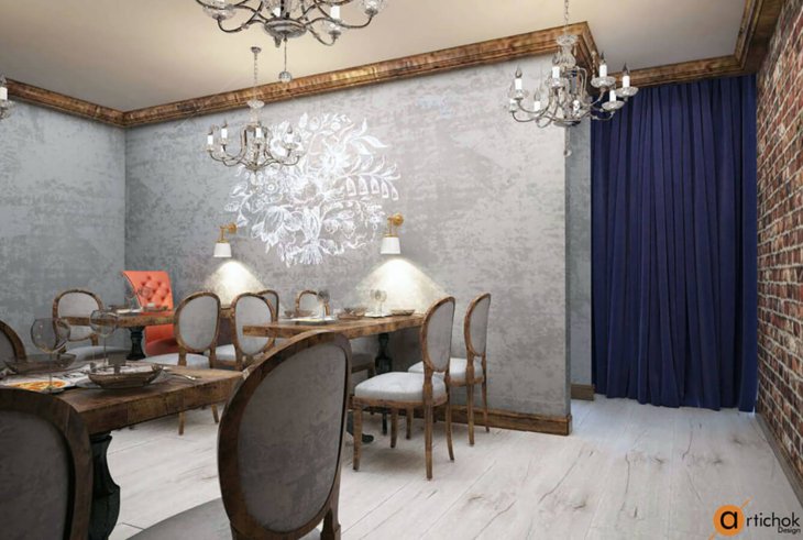 Ресторан с росписью（有壁画的餐厅）-15