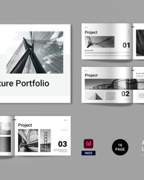 Architecture Portfolio Landscape Template