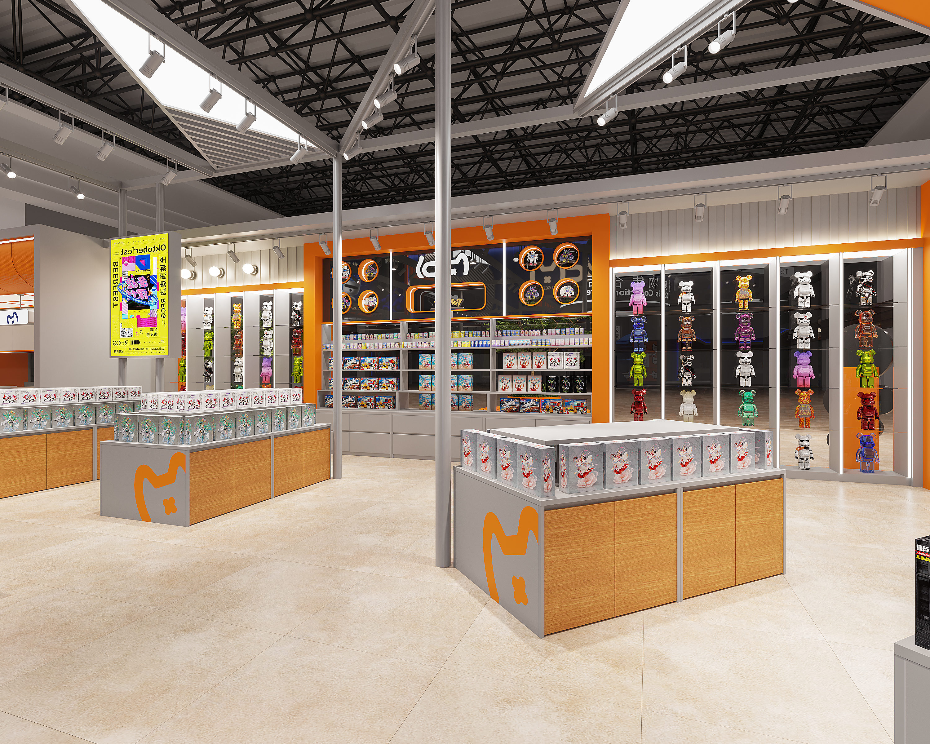 爱喜猫全球好物集合店设计丨中国浙江丨三景装饰-11