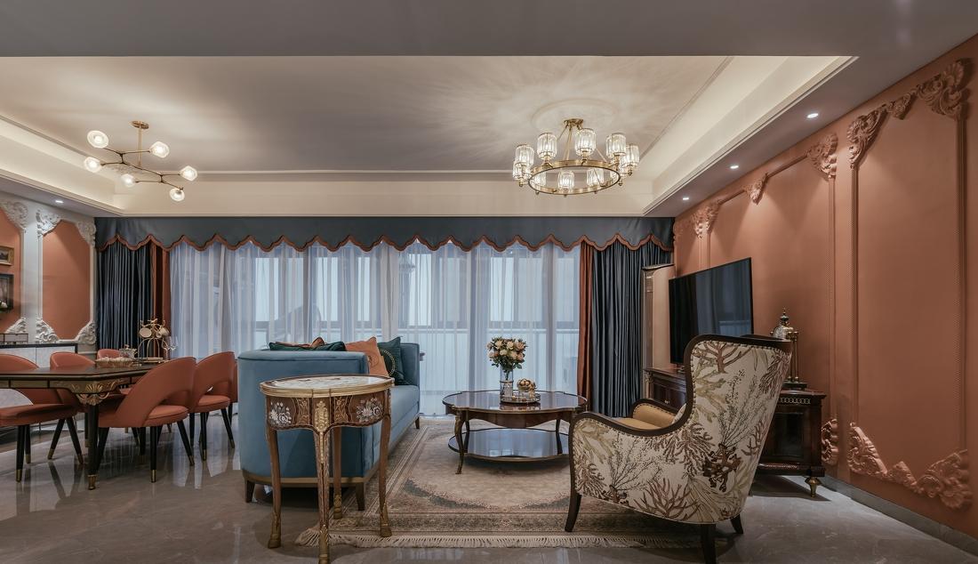 80㎡老屋变身的轻奢艺术空间-18