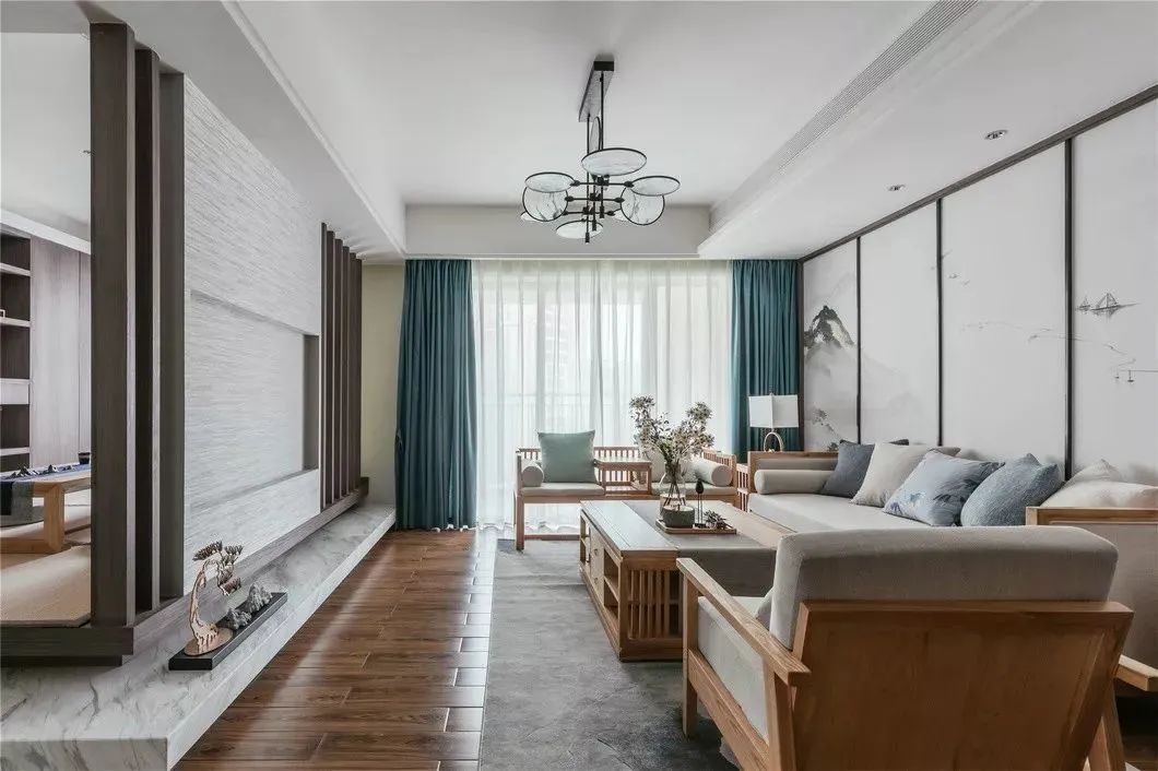 中式简约风住宅设计丨双羽空间设计-14