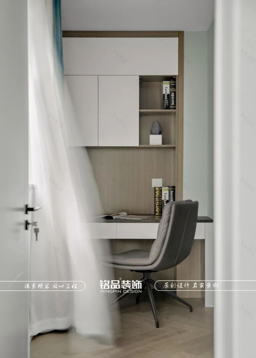 《时光》 现代风格三口之家的温馨舒适之家丨铭品装饰-26