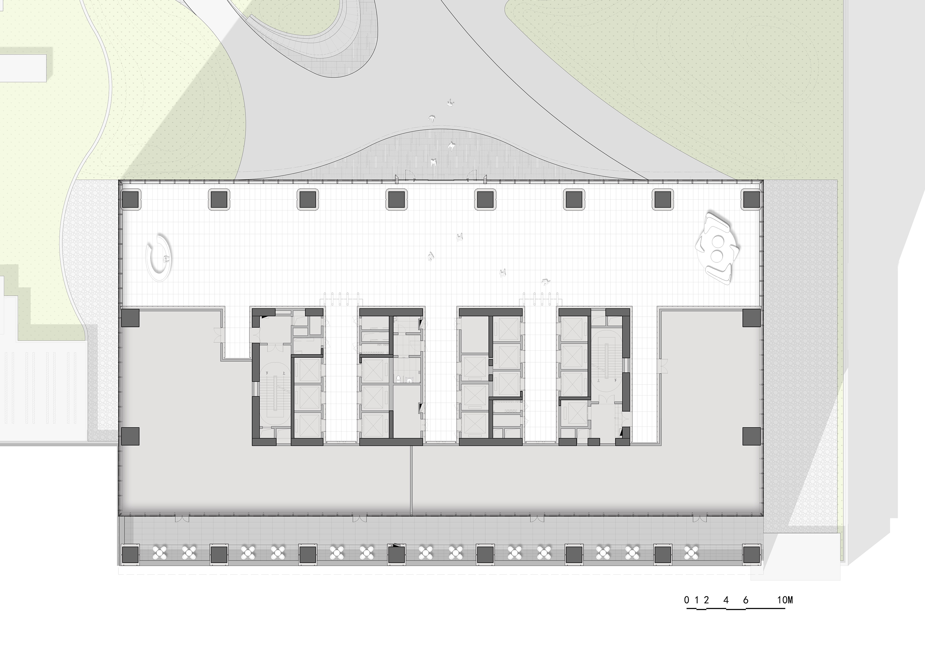 广州白云（棠溪）站东地块双塔室内丨中国广州丨上海都设营造建筑设计事务所有限公司-73