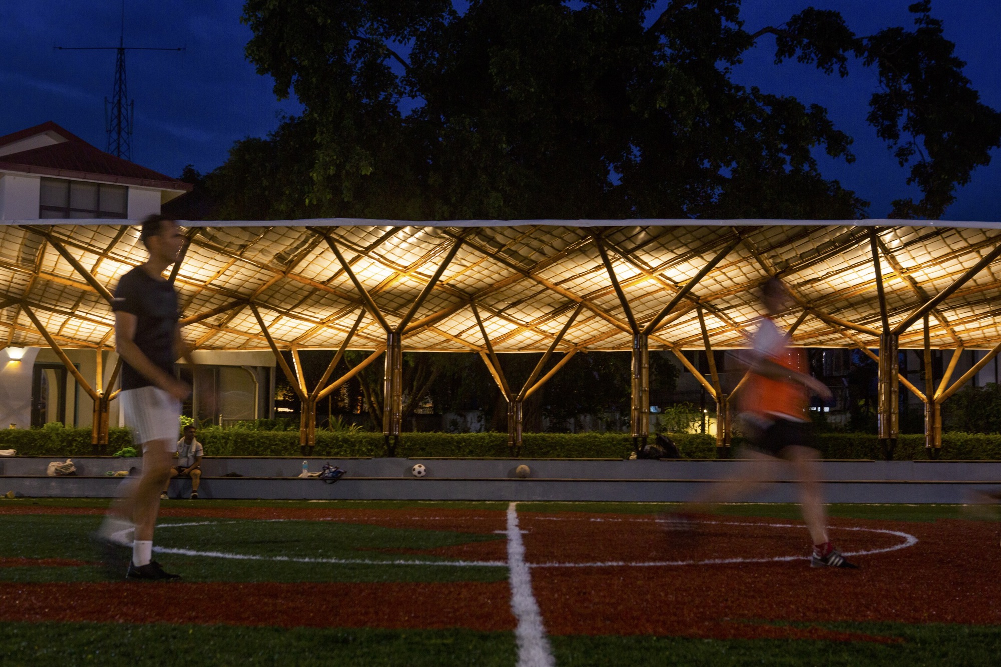 无限体育中心,蓝色圣殿丨缅甸-26