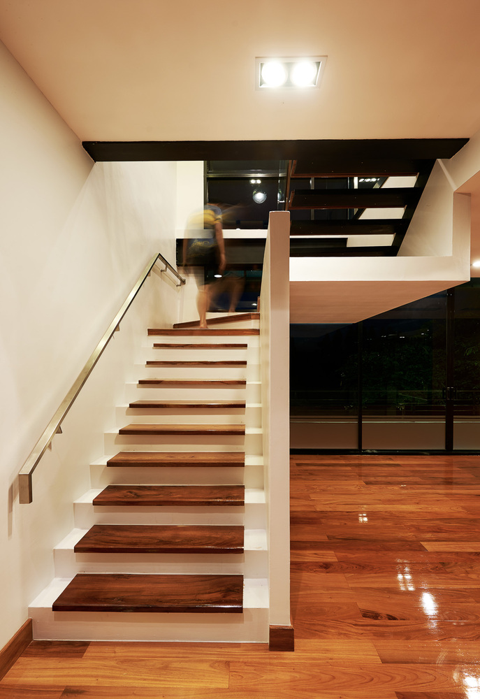 泰国田园风光中的现代钢结构之家-39