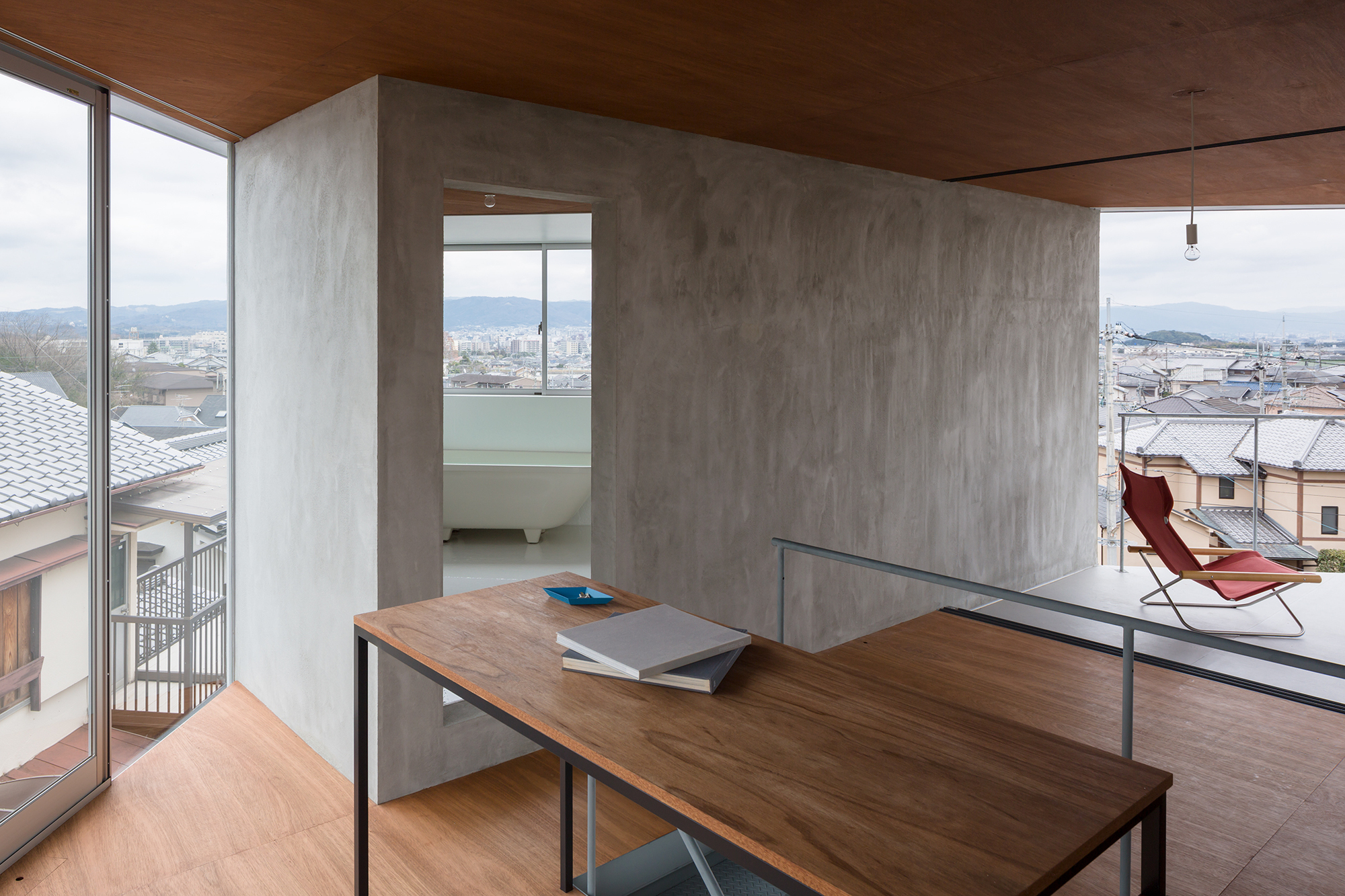 绫目池的房子丨日本奈良丨Ippei Komatsu Architects-30