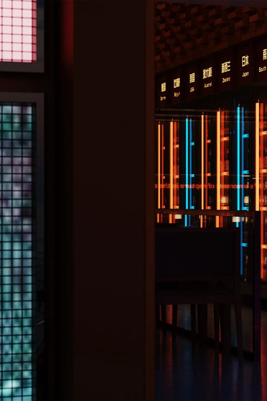 赛博朋克酒吧 · SIX BAR丨中国攀枝花丨原色原宿设计-25