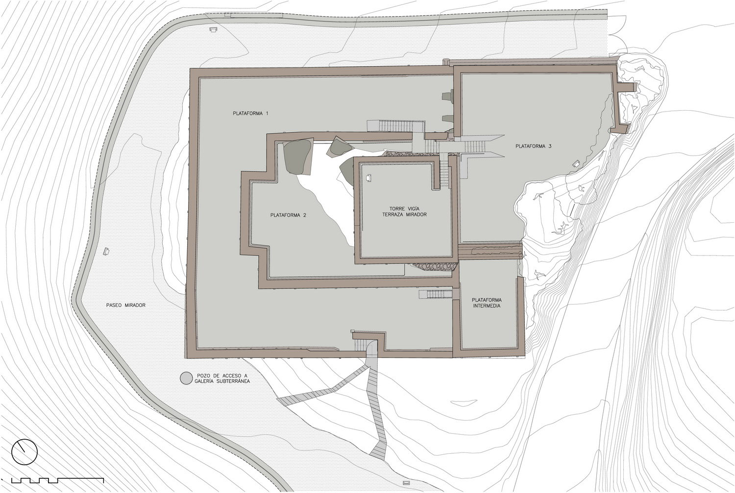 Saint Elena城堡改建工程，西班牙 / Pedro Salmerón Escobar-23
