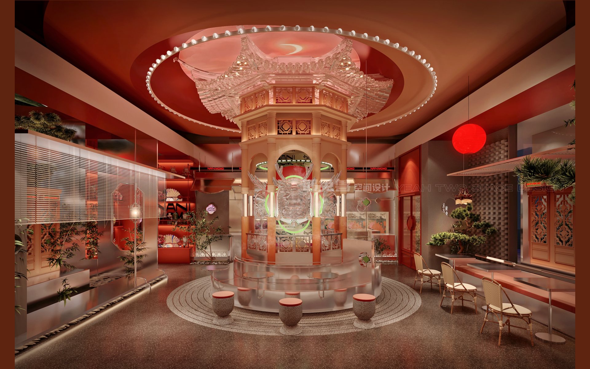 江南园林咖啡馆 · Nanimomo 品牌新演绎-6