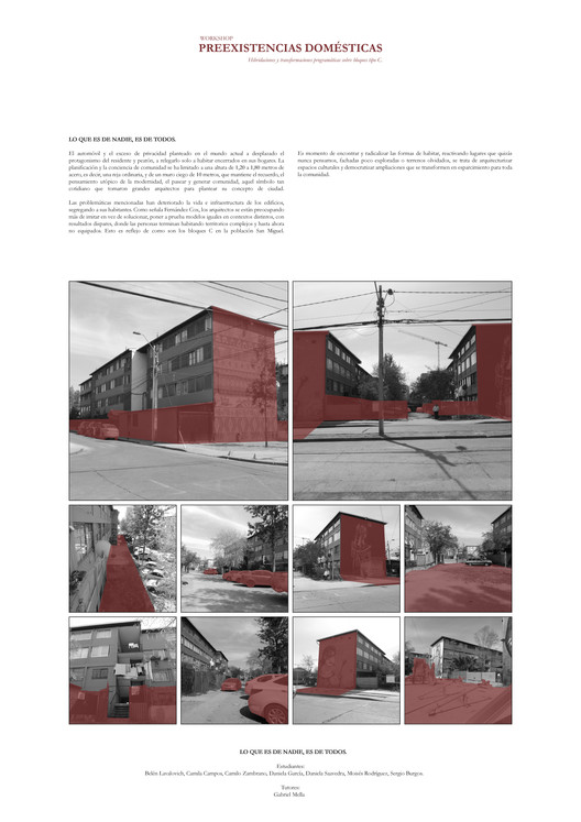 Pre E·istencias Domésticas工作坊项目丨智利圣地亚哥丨智利圣托马斯技术大学建筑学院21个团队-106