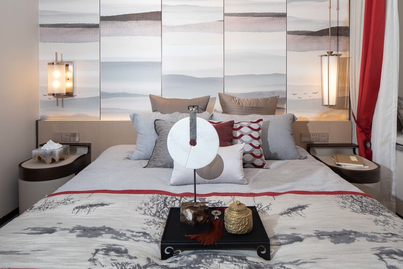 融侨郑州中晟悦城东苑样板间 | 现代东方意境的完美呈现-10