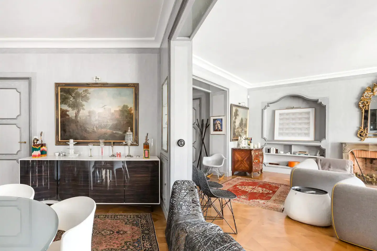 巴黎时尚公寓，古典与设计的完美融合-7