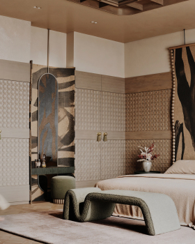 Contemporary African Bedroom