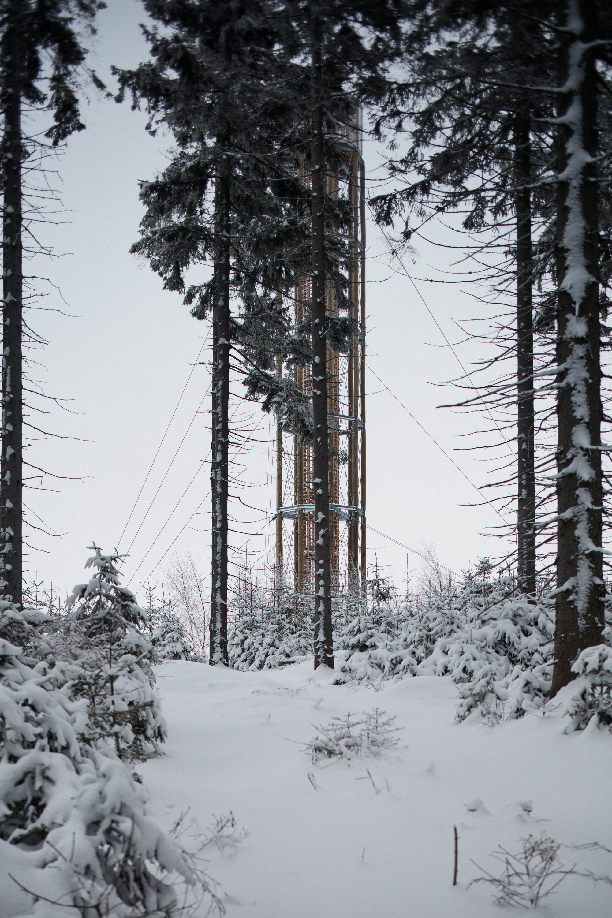 捷克 Kraličák 滑雪胜地观景塔-36