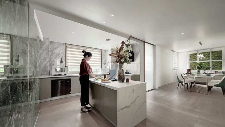 柏穗公寓丨清石建筑设计事务所-19