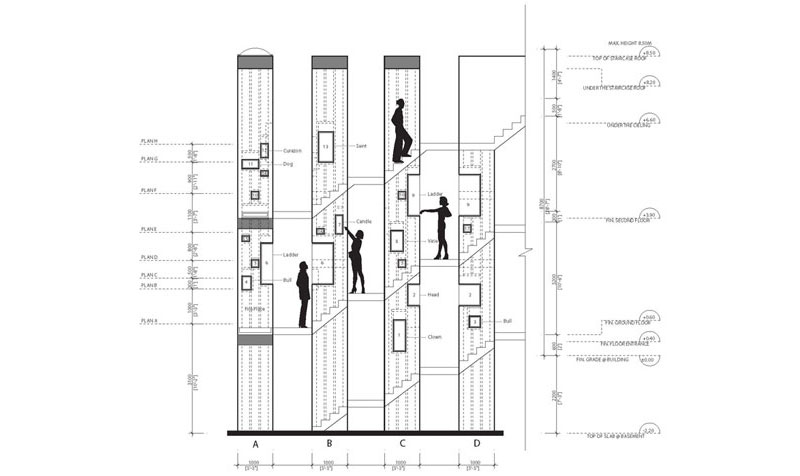多伦多“Totem House” 行家收藏品展示的现代住宅-20
