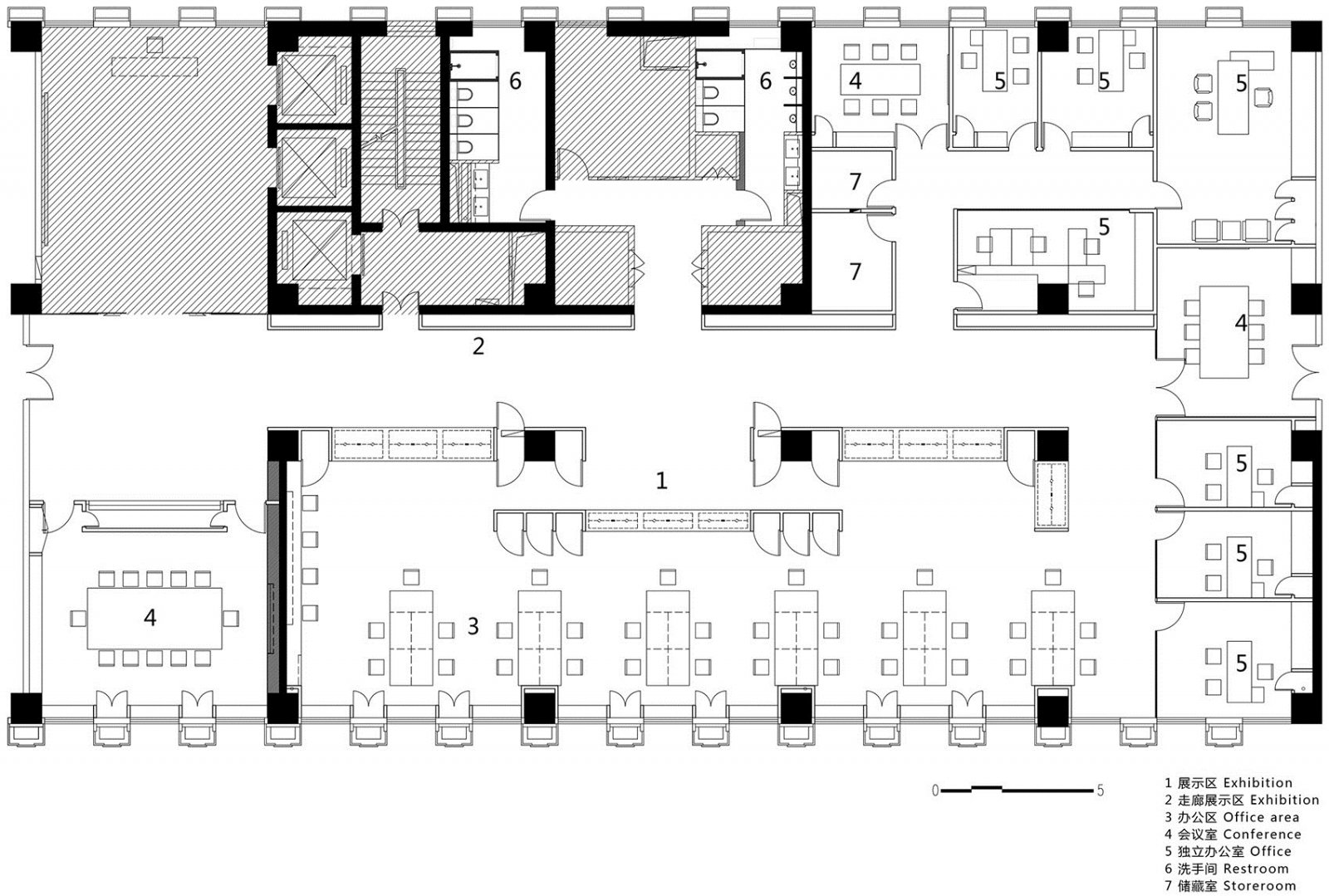 华成智云总部丨北京班得建筑设计有限公司-36