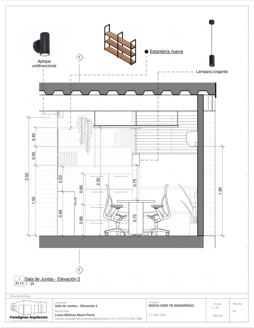 FB 工程与结构公司新总部办公室设计丨哥伦比亚-28