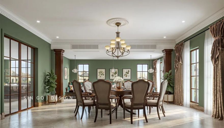 千岛湖玫瑰园 | 简约美式,与景同筑的诗意生活-22