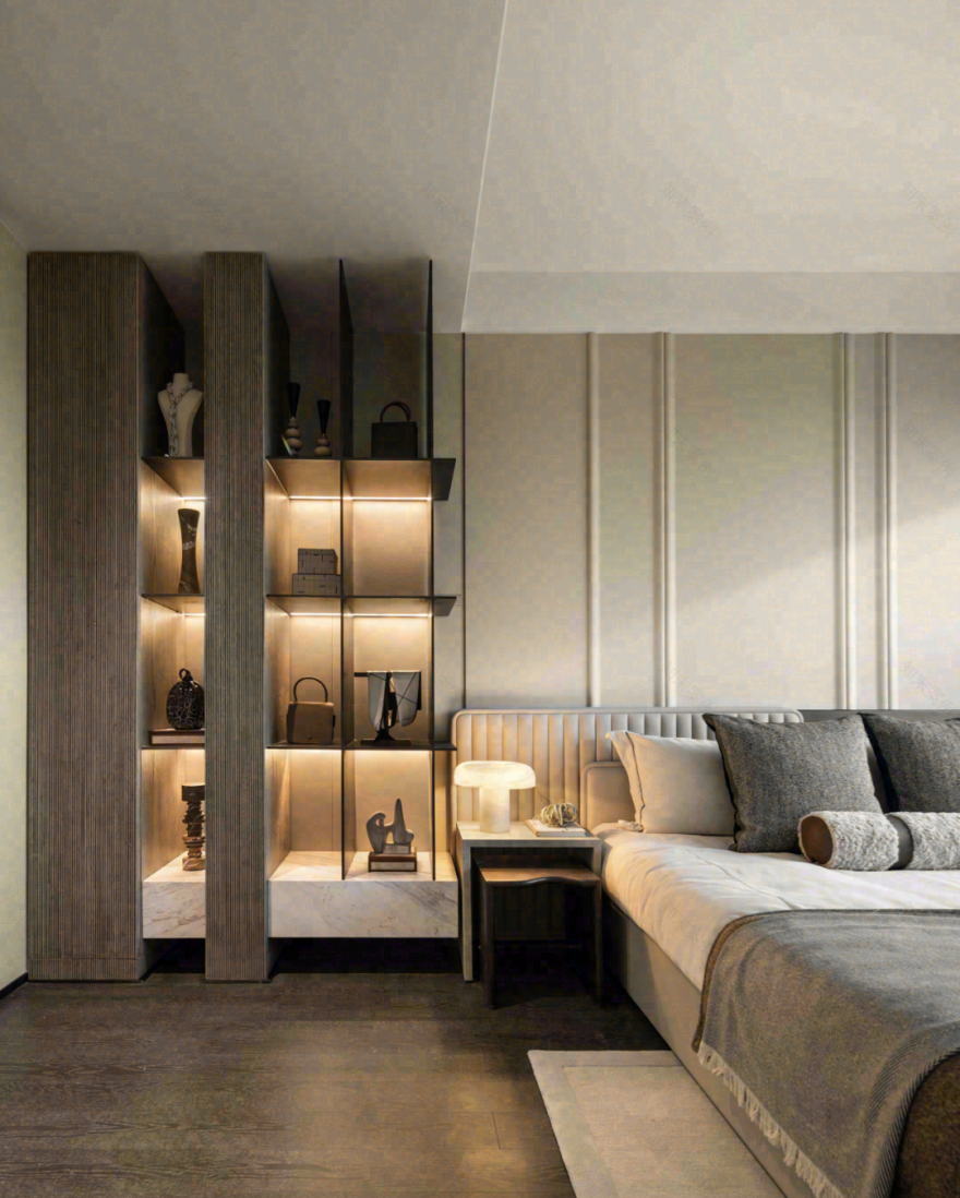 龙湖·合肥亚伦央璟颂样板间丨中国合肥丨上海华帛室内设计有限公司,为上设计-17