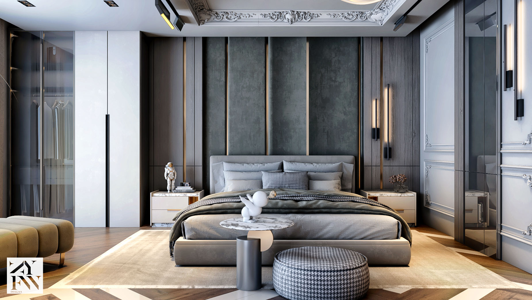 NEO CALSSIC MASTER BEDROOM-6