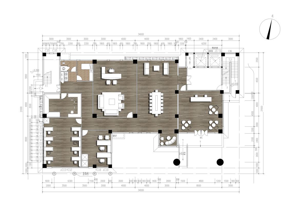 番禺合劲产业园 Loft 办公室-14