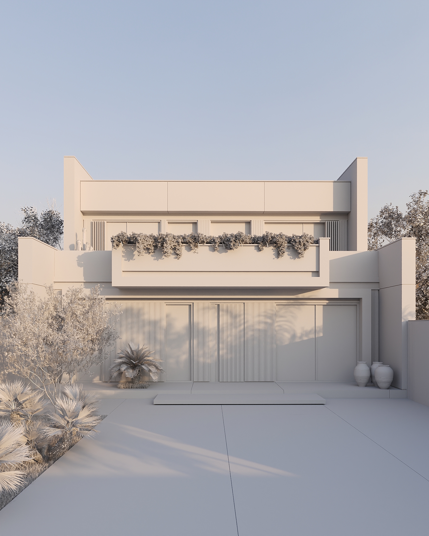 Minimalist Residential Villa Design-8