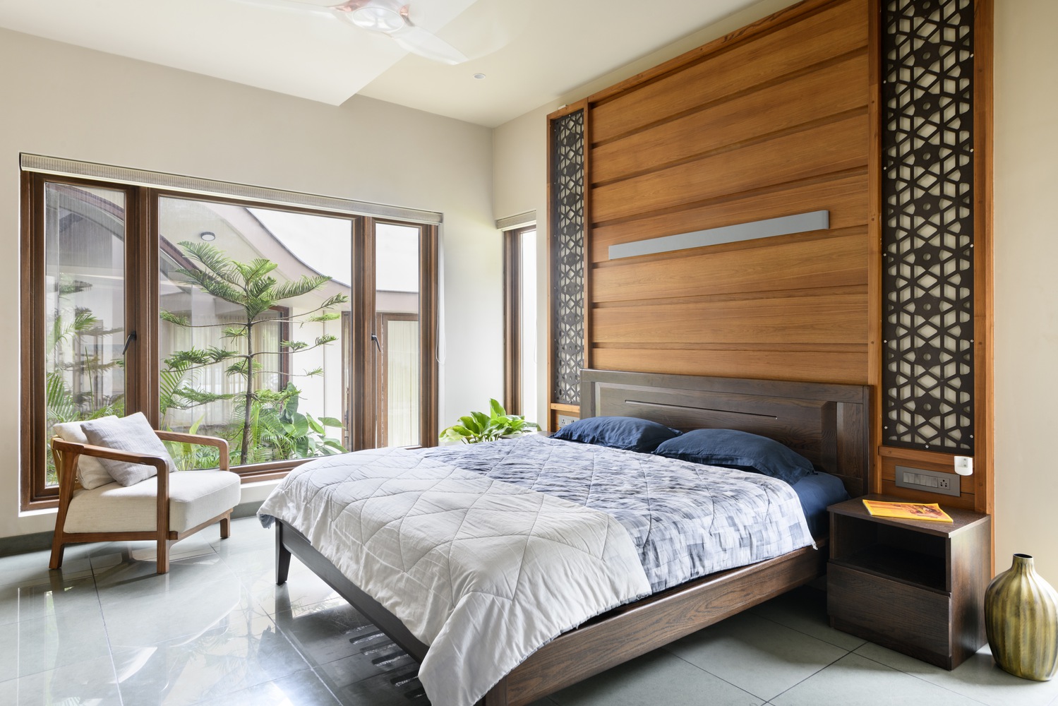 印度 Contour House · 与自然共生的现代庄园丨Archimatrix India Associates-30