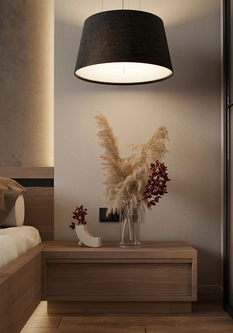 85㎡现代轻奢三居室设计丨Alexander Bocharov-62